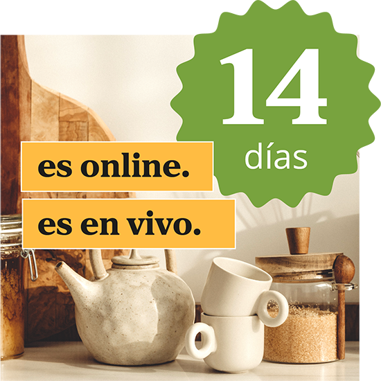 14 días, online y en vivo
